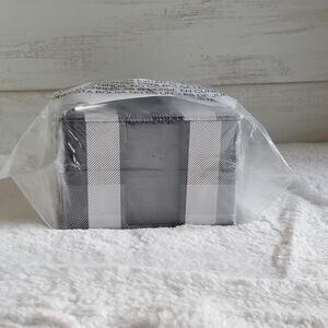 Vera Bradley Note Cube with Pen in Kingbird Plaid Pattern New